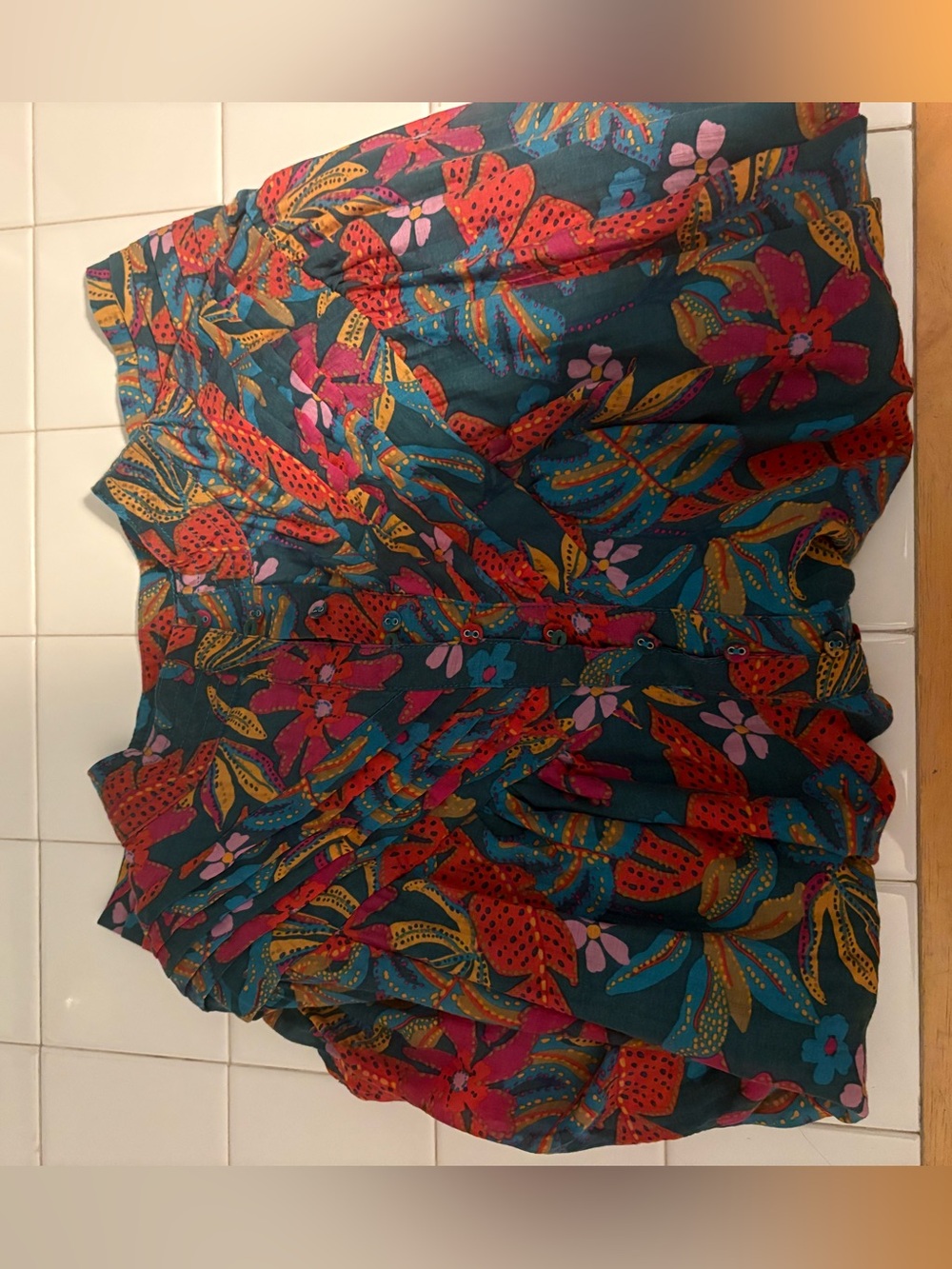 Boutique patterned blouse